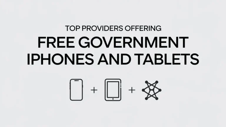 Free Government iPhone and Tablet Providers Top Choices for 2025