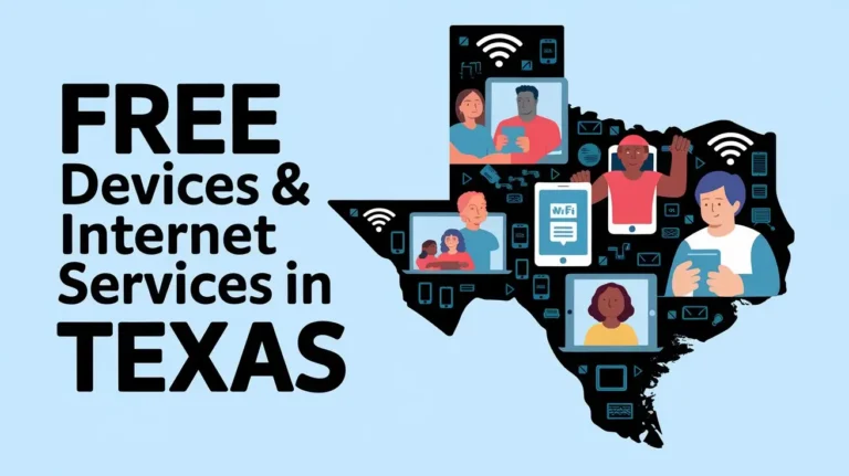 How to Get Free Devices & Internet Services in Texas