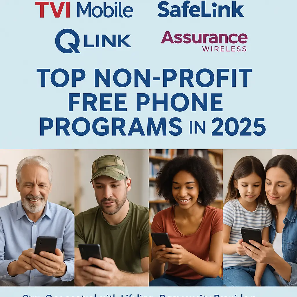 Non-Profit Programs That Offer Free Phones to Low-Income Families