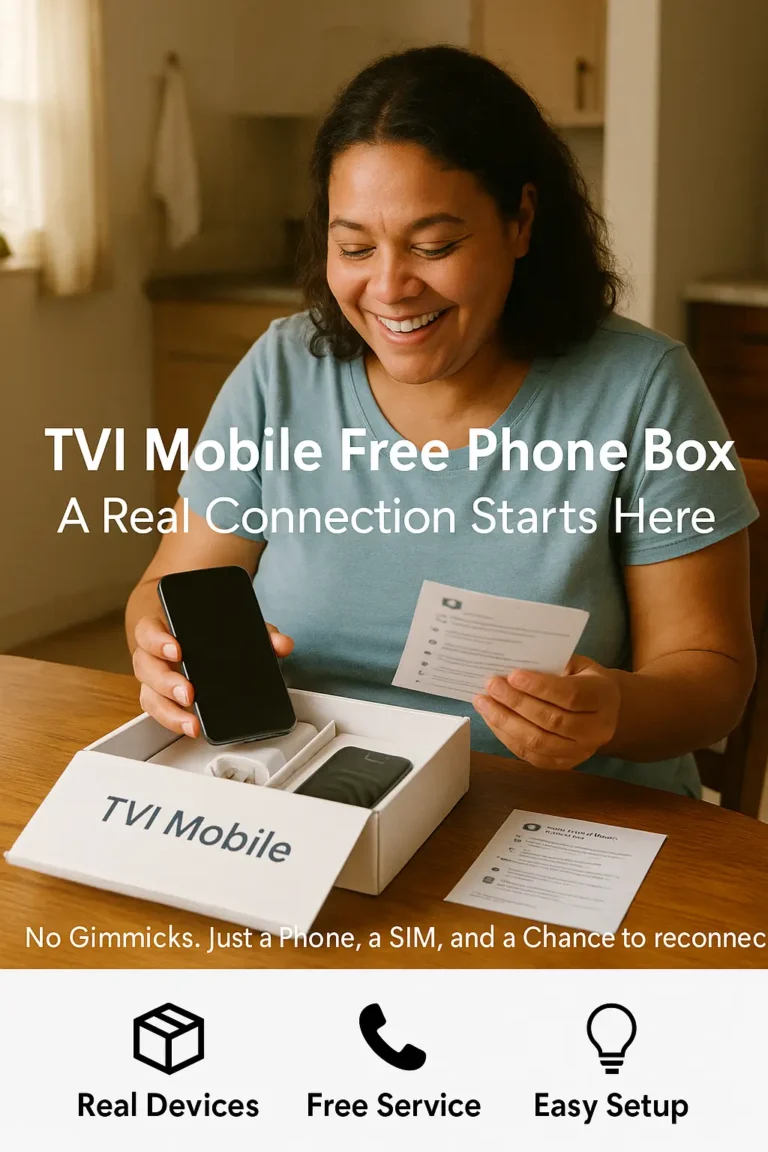 TVI Mobile Free iPhone What Comes in the Box